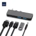 WiWU Alpha M X Pro 5 in 1 Laptop Adapter Dongle WiWU Alpha M X Pro 5 in 1 Laptop Adapter Dongle
