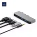 WiWU Alpha M X Pro 5 in 1 Laptop Adapter Dongle WiWU Alpha M X Pro 5 in 1 Laptop Adapter Dongle