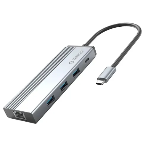 ORICO 5SXRJ Type-C 5-in-1 Multifunctional HUB ORICO 5SXRJ Type-C 5-in-1 Multifunctional HUB