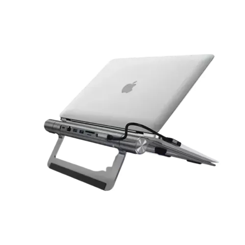 WiWU A821CH Laptop Stand with 8-in-1 Type-C Hub WiWU A821CH Laptop Stand with 8-in-1 Type-C Hub