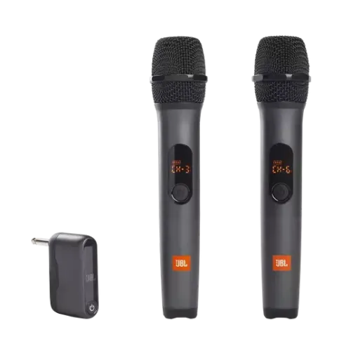 JBL Wireless Microphone with Two Microphone System JBL Wireless Microphone with Two Microphone System