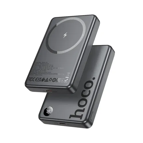 Hoco Q34 Clever 10000mAh PD 20W Magnetic Wireless Power Bank Hoco Q34 Clever 10000mAh PD 20W Magnetic Wireless Power Bank