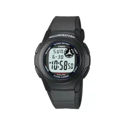 Casio F-200W-1ADF Dual Time Digital Watch