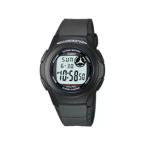 Casio F-200W-1ADF Dual Time Digital Watch