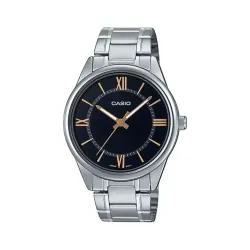Casio MTP-V005D-1B5UDF Enticer Chain Analog Watch