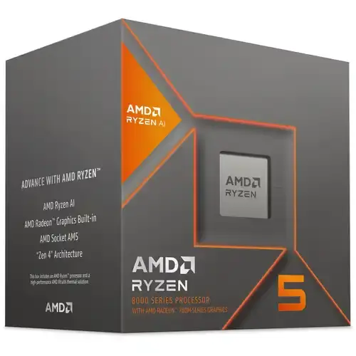 AMD Ryzen 5 8600G Processor with Radeon Graphics AMD Ryzen 5 8600G Processor with Radeon Graphics