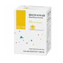 Bionime Blood Glucose GS100 Strip 25pcs Bionime Blood Glucose GS100 Strip 25pcs