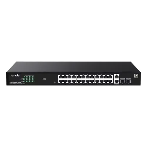 Tenda TEG2228P 26 Gigabit PoE+ 2SFP Cloud Managed Network Switch