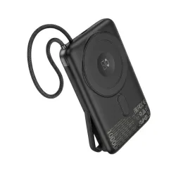 Hoco Q43 Clever 10000mAh 20W Magnetic Wireless Power Bank With Phone Holder