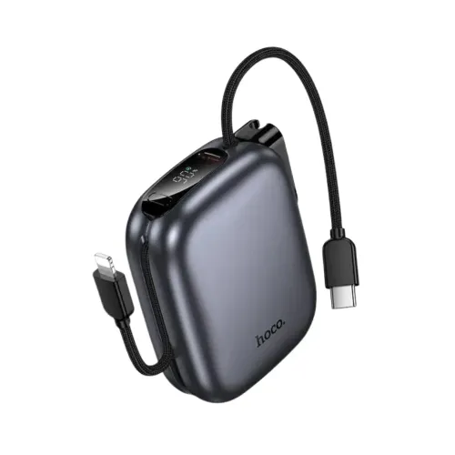 Hoco Q49 Peak 10000mAh PD20W Power Bank With Built in Cables