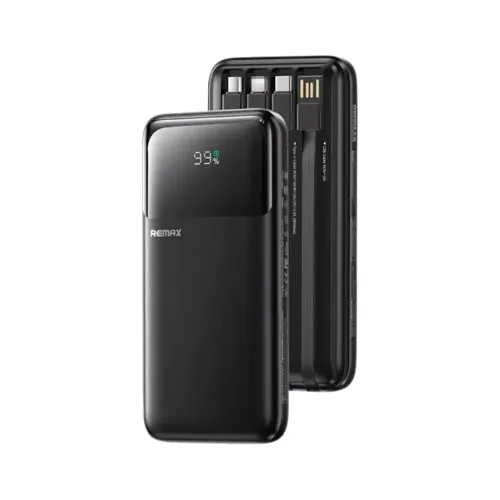 Remax FCP-2 20000mah 22.5W Fast Charging Power Bank With Built-in Cables Remax FCP-2 20000mah 22.5W Fast Charging Power Bank With Built-in Cables