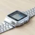 Casio A500WA-1DF Vintage World Time Chain Digital Watch