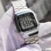Casio A178WA-1ADF Vintage Dual Time Chain Digital Watch