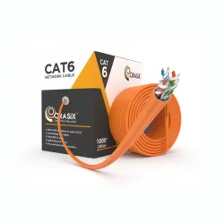 Orasix OS-SLN6M305-INO-CCA Cat6 305 Meter Indoor Network Cable Orange Orasix OS-SLN6M305-INO-CCA Cat6 305 Meter Indoor Network Cable Orange