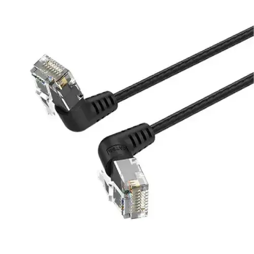Vention IBOBN 15M Cat.6 UTP Right Angle Patch Cord Cable