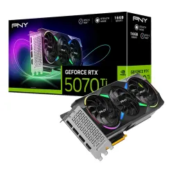 PNY GeForce RTX 5070 Ti ARGB EPIC-X RGB Triple Fan 16GB GDDR7 Graphics Card