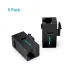 Vention IPGB0-5 Cat6 RJ45 Jack Coupler Connector (5 Pack) Vention IPGB0-5 Cat6 RJ45 Jack Coupler Connector (5 Pack)