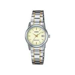 Casio LTP-V002SG-9AUDF Ladies Chain Watch