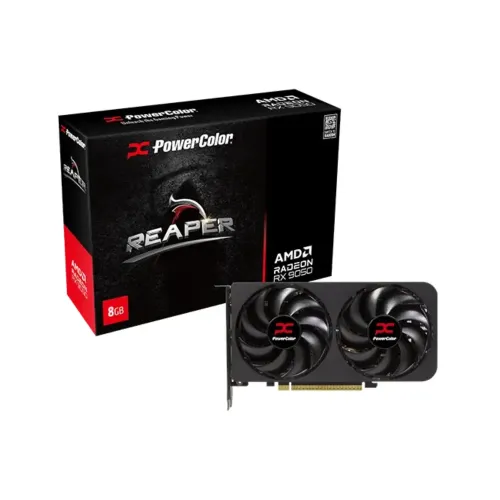PowerColor Reaper AMD Radeon RX 9050 8GB GDDR6 Graphics Card