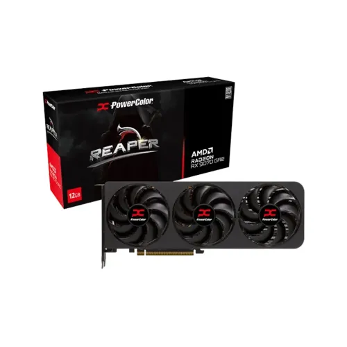 PowerColor Reaper AMD Radeon RX 9070 GRE 12GB GDDR6 Graphics Card PowerColor Reaper AMD Radeon RX 9070 GRE 12GB GDDR6 Graphics Card