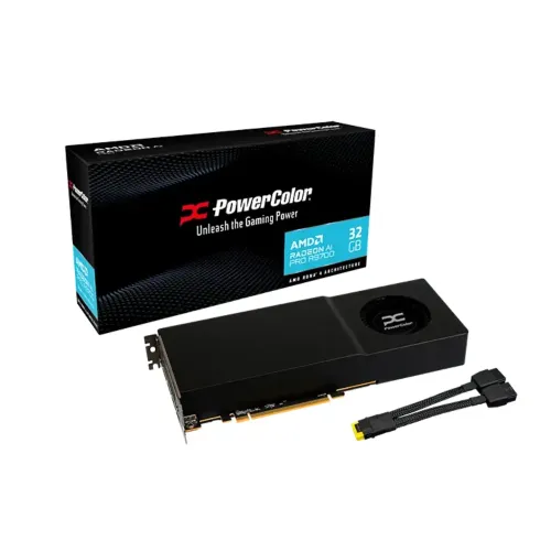 PowerColor Radeon AI PRO R9700 32GB GDDR6 Graphics Card