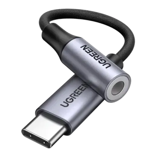 UGREEN AV142 USB Type-C to 3.5mm Female Cable Converter 10CM #30632 UGREEN AV142 USB Type-C to 3.5mm Female Cable Converter 10CM #30632