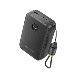 VENTION FKBB0-C 20000mAh 22.5W Power Bank with Built-in Type-C Cable VENTION FKBB0-C 20000mAh 22.5W Power Bank with Built-in Type-C Cable