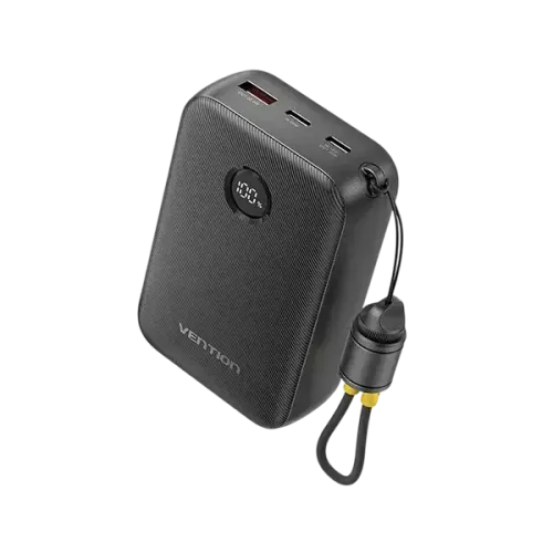 VENTION FKBB0-C 20000mAh 22.5W Power Bank with Built-in Type-C Cable VENTION FKBB0-C 20000mAh 22.5W Power Bank with Built-in Type-C Cable