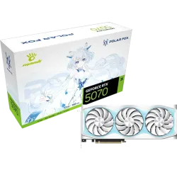 Manli Polar Fox V2 GeForce RTX 5070 OC 12GB GDDR7 Graphics Card