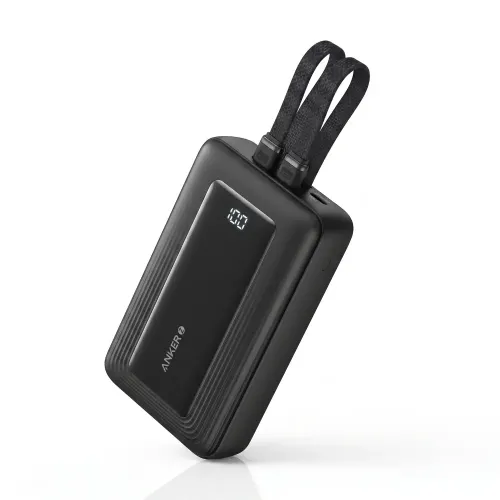 Anker Zolo 20000mAh 30W Power Bank with Built-in Cables