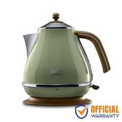 Delonghi KBOV2001.GR 1.7L Icona Vintage Electric Kettle Delonghi KBOV2001.GR 1.7L Icona Vintage Electric Kettle