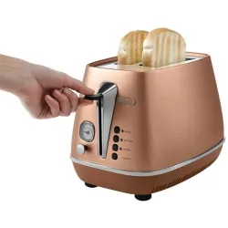 Delonghi Distinta CTI2103.CP 900W Metallic Toaster Delonghi Distinta CTI2103.CP 900W Metallic Toaster