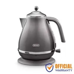 Delonghi KBOT2001.GY 1.7L Icona Metallics Electric Kettle Delonghi KBOT2001.GY 1.7L Icona Metallics Electric Kettle
