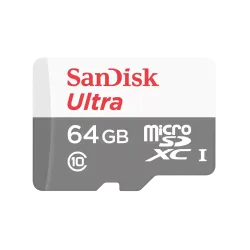 SanDisk Ultra 64GB Class-10 100mbps Micro SDXC UHS-I Memory Card (SDSQUNR-064G-GN3MN) SanDisk Ultra 64GB Class-10 100mbps Micro SDXC UHS-I Memory Card (SDSQUNR-064G-GN3MN)