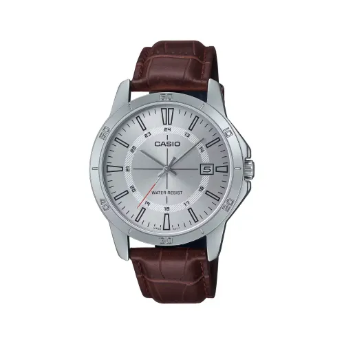 Casio MTP-V004D-7CUDF Leather Analog Watch Casio MTP-V004D-7CUDF Leather Analog Watch