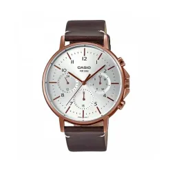 Casio MTP-E321RL-5AVDF Enticer Leather Analog Watch