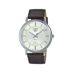 Casio MTP-B120L-7AVDF Enticer Leather Analog Watch Casio MTP-B120L-7AVDF Enticer Leather Analog Watch