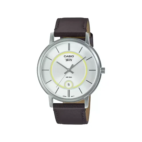 Casio MTP-B120L-7AVDF Enticer Leather Analog Watch Casio MTP-B120L-7AVDF Enticer Leather Analog Watch