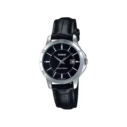 Casio LTP-V004L-1AUDF Leather Belt Ladies Analog Watch