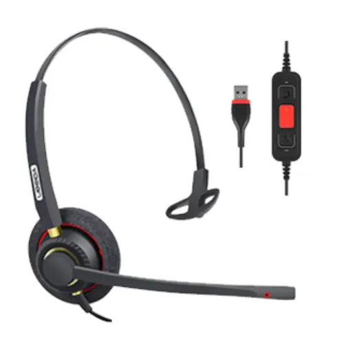 Inbertec UB800M USB Wired Noise Cancelling Headphone Inbertec UB800M USB Wired Noise Cancelling Headphone