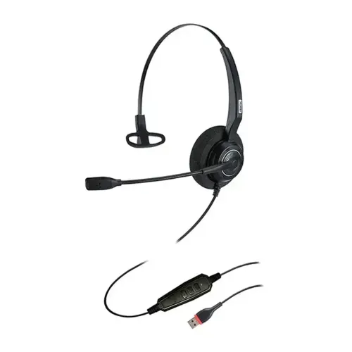 Inbertec UB200M USB Wired Noise Cancelling Headphone Inbertec UB200M USB Wired Noise Cancelling Headphone