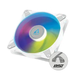 Arctic P12 PWM PST ARGB White 120mm Casing Fan (Single Pack) Arctic P12 PWM PST ARGB White 120mm Casing Fan (Single Pack)