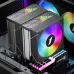 1STPLAYER CRYO CY12LD Black ARGB Dual Tower Air CPU Cooler