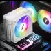1STPLAYER CRYO CY12LD White ARGB Dual Tower Air CPU Cooler 1STPLAYER CRYO CY12LD White ARGB Dual Tower Air CPU Cooler