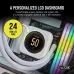 Corsair iCUE ELITE CPU Cooler LCD Display Upgrade Kit White Corsair iCUE ELITE CPU Cooler LCD Display Upgrade Kit White