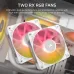 Corsair iCUE LINK TITAN 240 RX LCD 240mm RGB Liquid CPU Cooler White