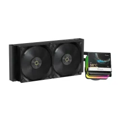 Ocypus Sigma L24 PRO BK 240mm AIO Liquid CPU Cooler With Display Ocypus Sigma L24 PRO BK 240mm AIO Liquid CPU Cooler With Display