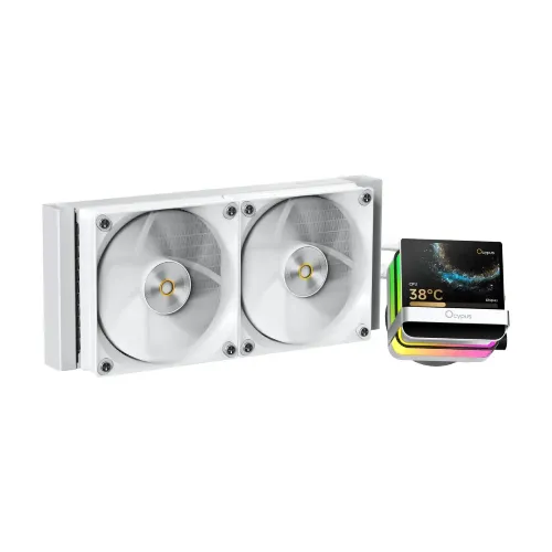 Ocypus Sigma L24 PRO WH 240mm AIO Liquid CPU Cooler With Display
