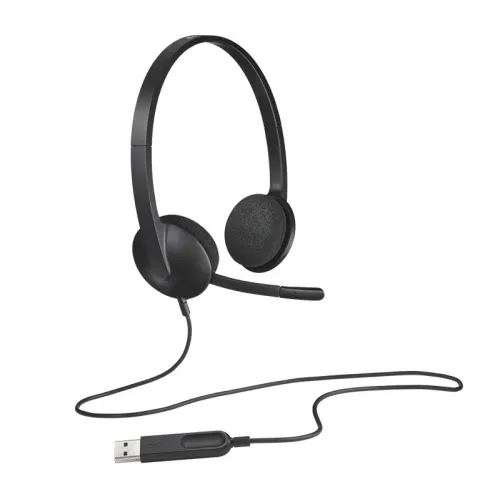 Logitech H340 Stereo USB Headset with Microphone Logitech H340 Stereo USB Headset with Microphone