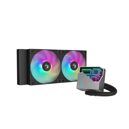 DeepCool LT240 ARGB 240mm AIO Liquid CPU Cooler DeepCool LT240 ARGB 240mm AIO Liquid CPU Cooler